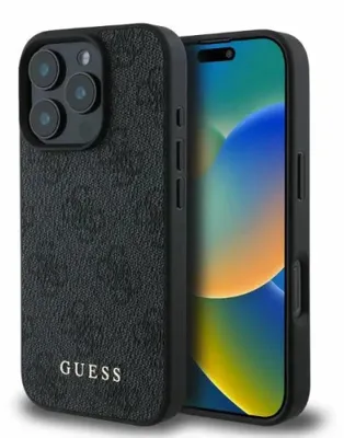 Image de Guess 4G Classic Case pour Iphone 16 Pro Max - Noir