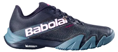 Productafbeelding van Babolat Jet Premura 2 herenpadel schoenen, zwart/groen, maat 41.5