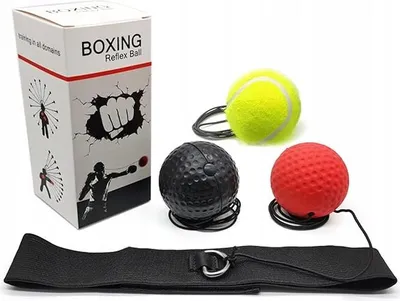 Immagine prodotto di 3 palline riflettenti/palline di reazione per bambini e adulti