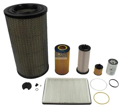 Produktbild von DT Spare Parts Filterset Inspektionspaket Filtersatz für DAF XF 105