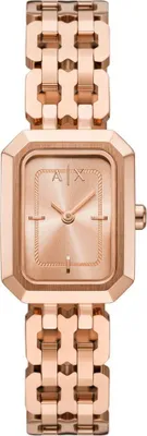 Produktbild von Damenarmbanduhr von ARMANI EXCHANGE AX5814 in Roségold-Fashion.