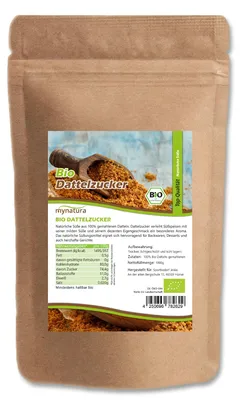 Produktbild von Mynatura  Dattelzucker – ab 1000g - 3 Beutel (3x1000g)