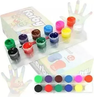 Obrázok produktu pre Farby na ruky 20ml 12 farieb