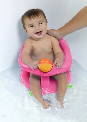 Immagine prodotto di Sedia da bagno ergonomica, colore rosa (confezione da 1)