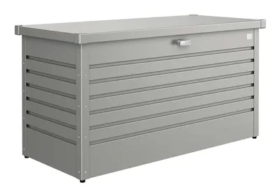 Produktbild von Gartenbox LeisureTime Box 130; 134x62x71cm (27 kg) 460L, Metallic-Quarzgrau;