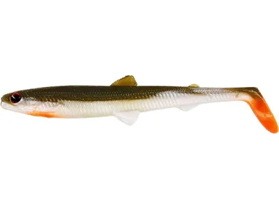 Obrázek produktu pro Westin BullTeez Shadtail 7,5cm 4g Bass Orange 3 ks měkké nástrahy