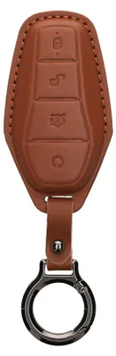 Immagine prodotto di Custodia per chiavi auto kwmobile, compatibile con BYD Atto 3 / Sealion / Han / Tang / Dolphin/Seal, in pelle - Custodia per chiavi - Copertura per chiavi