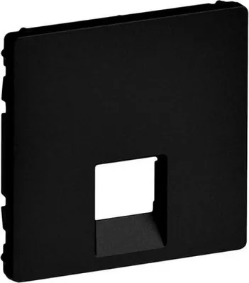 Produktbild von Legrand 756412 Valena 756412Life Abdeckung RJ11 1-fach Schwarz