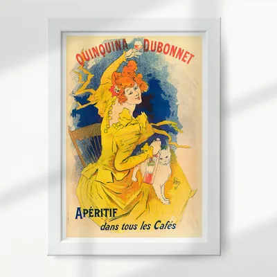 Produktbild von Poster -Frau Weinkatze - A1 (59,5 cm x 84 cm)
