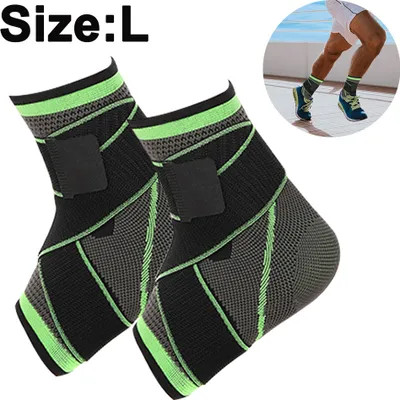 Produktbild von Knöchelbandage Sprunggelenk, Bandage Sprunggelenk, extra Knöchel Band, Fußbandage Mittelfuß, Fußbandage Sprunggelenk, Fußgelenkbandage, für Damen & Herren