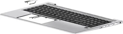Produktbild von HP M07491-031, Gehäuse-Unterteil+Tastatur, UK Englisch, Tastatur mit Hintergrundbeleuchtung, HP, EliteBook 850 G7