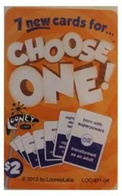 Produktbild von Choose One! - 7 New Cards Board Game ENG