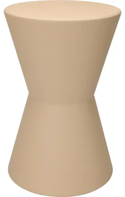 Produktbild von Home & Styling Beistelltisch - beige - 29x 45 cm - Zink