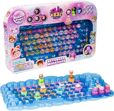 Productafbeelding van Toetsenbord fidget clickers - Mega pack - Serie 3 bubble pops
