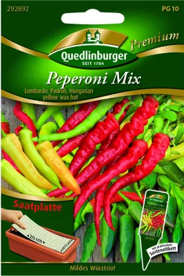 Produktbild von Peperoni Mix | Peperonisamen von Quedlinburger