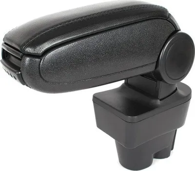 Immagine prodotto di Bracciolo centrale CLAPPABLE in pelle nera per Peugeot 207 dal 2006-