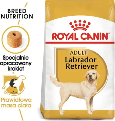Zdjęcie produktu dla Royal Canin Labrador Retriever Adult, Dorosły, Labrador Retriever, Maxi (26 - 44 kg), Drób, Ryż, 12 kg