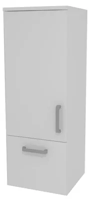 Productafbeelding van Kolpa EVELIN kast met deur en bovenblad, model E 1021, kleur wit