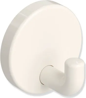 Obrázek produktu pro Hewi Wandhaken 801.90.010, 30mm Ausladung, weiß, Handtuchhaken Einzelhaken