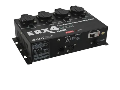 Obrázok produktu pre Prepínač EUROLITE ERX-4 DMX Switchpack (70064210)