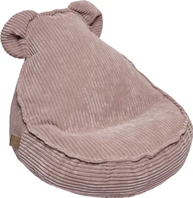 Image de Pouf Sako Bag Fauteuil pour enfants Teddy Bear, esthétique, crème