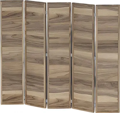 Produktbild von Brauner Raumteiler aus MDF modern und stilvoll