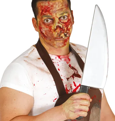 Obrázok produktu pre Halloween mäsiarsky nôž, 45 cm