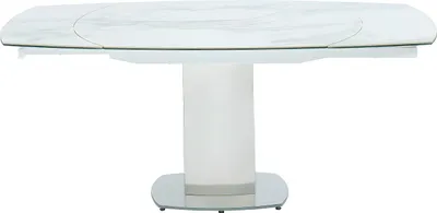 Produktbild von TALICIA ausziehbarer Esstisch - 4 bis 6 Personen - Keramik und Stahl