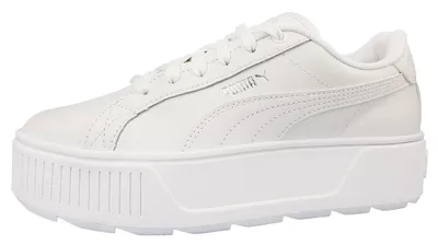 Produktbild von PUMA Damen Karmen L Sneakers, Puma White-Puma White-Puma Silver, 36 EU