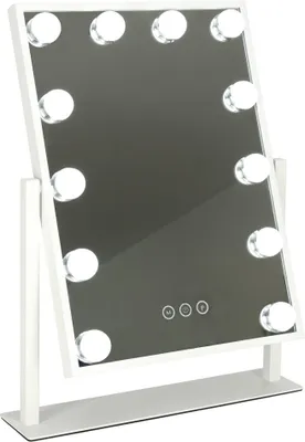 Obrázek produktu pro Creative Corner Zrcátko na líčení LED s USB žárovkami 30x40cm