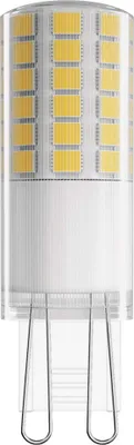 LED žárovka Classic JC / G9 / 4,3 W (48 W) / 600 lm / teplá bílá