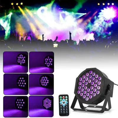 Produktbild von 72W LED scénické světlo pro PAR DJ lampy s dálkovým ovládáním DMX Spotlight Light Effect