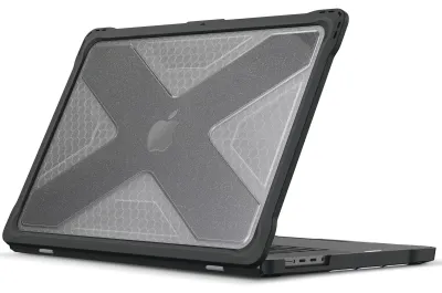 Produktbild von Fintie Hülle Kompatibel mit MacBook Pro 16 M5 M4 M3 M2 M1 Pro/Max – Transparent(Glitzer)