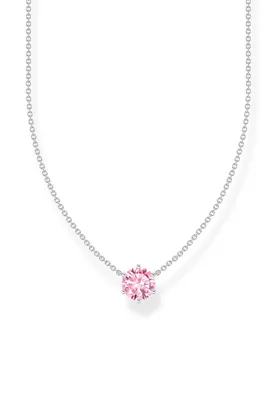 Image de THOMAS SABO Chaîne avec pendentif rose en zirconium KE2210-051-9
