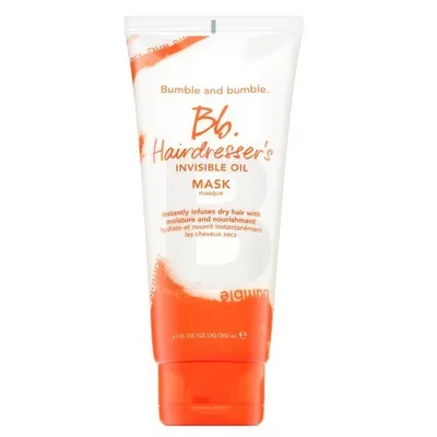Zdjęcie produktu dla Bumble And Bumble Hairdresser's Invisible Oil Hydrating Hair Mask, 200 ml, Kobiety, Do wszystkich włosów, Wszystkie kolory, Nawilżający, Zmiękczający, Tubka