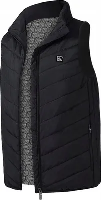Immagine prodotto di Trizand 19551 Gilet riscaldato elettricamente USB misura. L nero