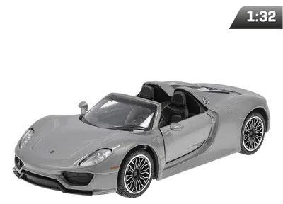 Image de Modèle réduit 1:32, MSZ, Porsche 918 Spyder, couleur grise