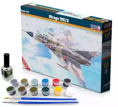 Produktbild von Flugzeugmodell E-33 Mirage III E/S, Maßstab 1:72