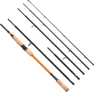 Zdjęcie produktu dla SHIMANO STC AX Travel Spinning Multi Length, 2.4m, 7.87ft, 15-40g, 6 sztuk, wędka podróżna, średnio ciężka, STCAXMU2427MH