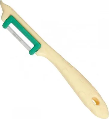 Image de Éplucheur d'asperges avec manche plastique - Acier inoxydable - Qualité Solinger