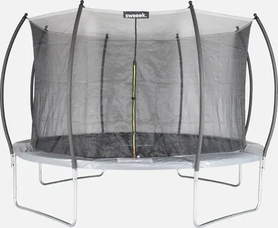 Produktbild von sweeek - Trampolin 370cm internes Sicherheitsnetz - Grau