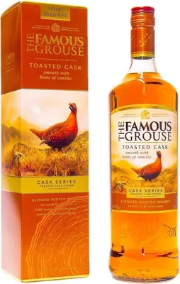 Produktbild von The Famouse Grouse Toasted Cask Finish + Box 1000ml 40% Vol.