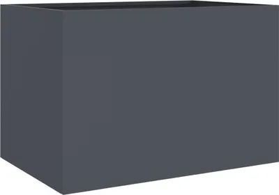 Obrázek produktu pro vidaXL květináč antracit 62x47x46 cm ocel