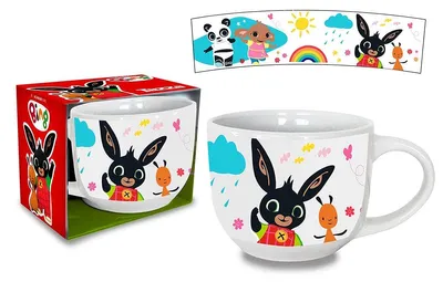 Frühstücksbecher 380 ml Steinzeug rund mikrowellengeeignet