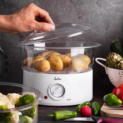 Obrázek produktu pro JATA CV200, 2 košík/košíky, Průhledná, Bílá, Stojací, Otočné, Čelní, 0,5 l