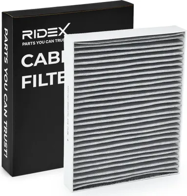 Produktbild von RIDEX 424I0244 Innenraumfilter Pollenfilter für VW Touareg (7P5, 7P6) Aktivkohle