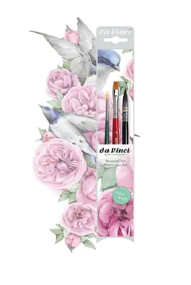 Obrázok produktu pre Sada štetcov da Vinci Botanical Art Synthetics súprava, 3 ks