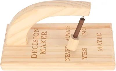 Productafbeelding van Lyrlody oscillerende magnetische houten beslisser - Besluiteloze Mensen
