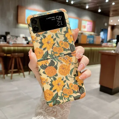 Image de Pour Samsung Galaxy Z Flip4 5G Design plastique Housse de téléphone portable Etuis modèle