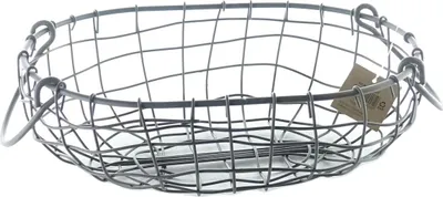 Produktbild von Esschert Design Ovaler Drahtkorb Braun 27 cm